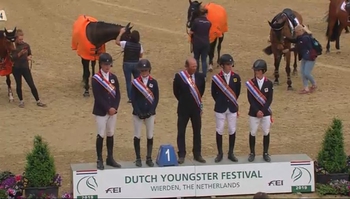 Team NAF Juniors win in Wierden